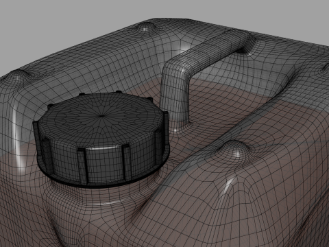Carboy Container 3D Model