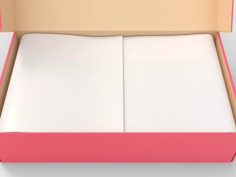 Cardboard Box 3D Model