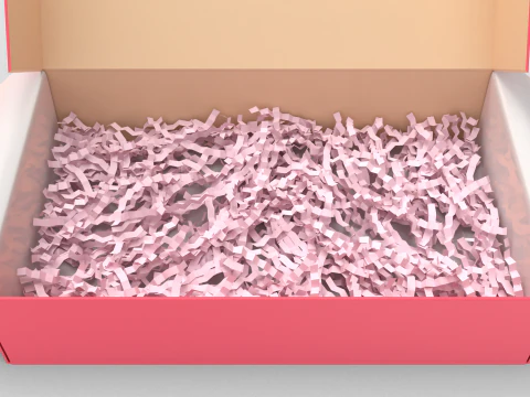 Cardboard Box 3D Model