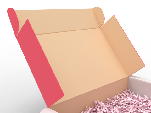 Cardboard Box Modello 3D
