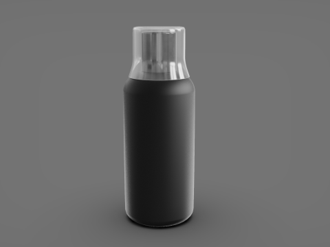 Catalyst - Small Plastic Bottle Model 3D