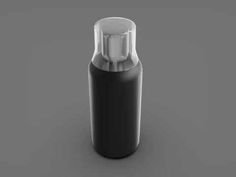 Catalyst - Small Plastic Bottle 3D Model