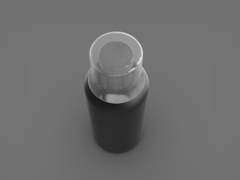 Catalyst - Small Plastic Bottle Model 3D