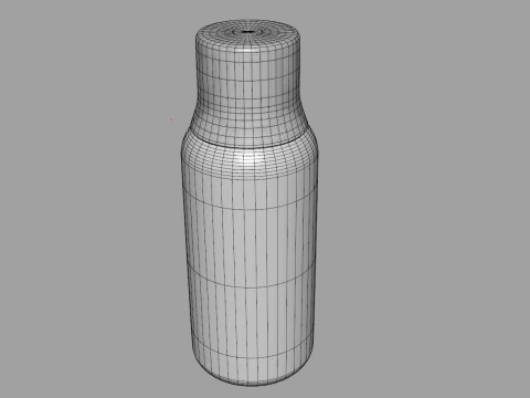 Catalyst - Small Plastic Bottle 3D Model