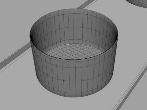 Chafing Dish Buffet Warmer - Catering Pan 3D Model