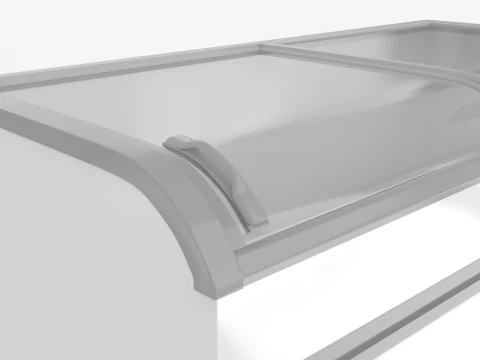 Chest Freezer 3D Model