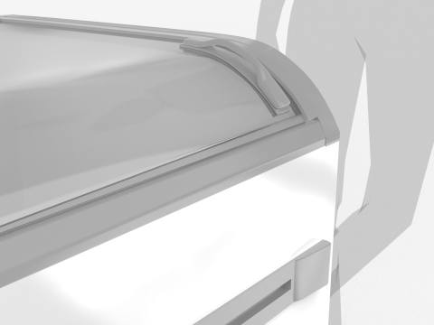 Chest Freezer Modello 3D