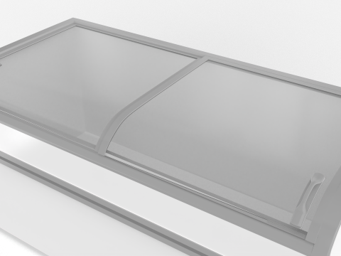 Chest Freezer Modello 3D