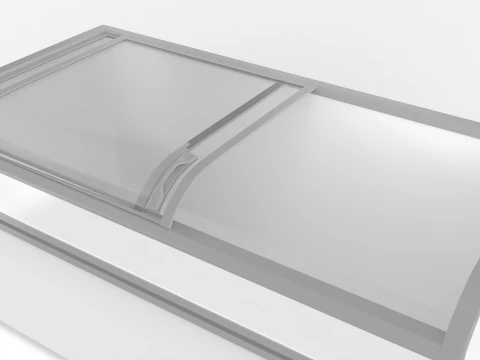 Chest Freezer 3D Model
