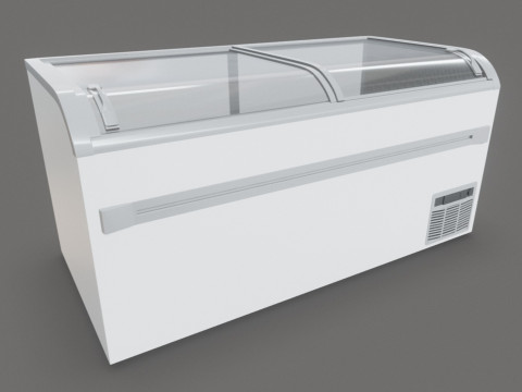 Chest Freezer Modello 3D