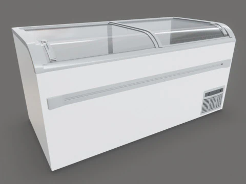 Chest Freezer 3D Model