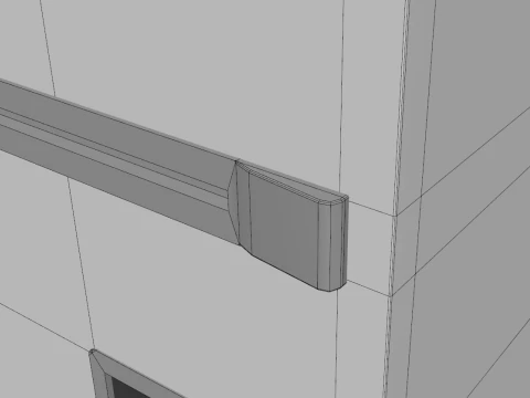 Chest Freezer 3D Model
