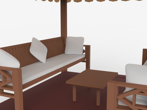 Chinese Style Gazebo 3D Model
