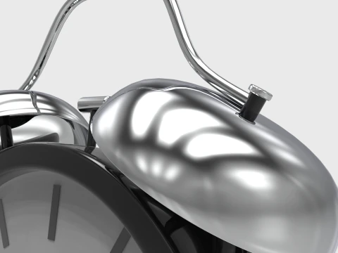 Despertador Cl&aacute;ssico Modelo 3D