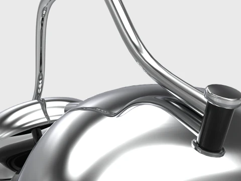 Despertador Cl&aacute;ssico Modelo 3D