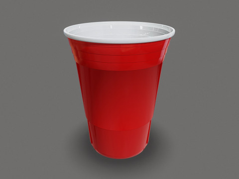经典红杯 3D 模型