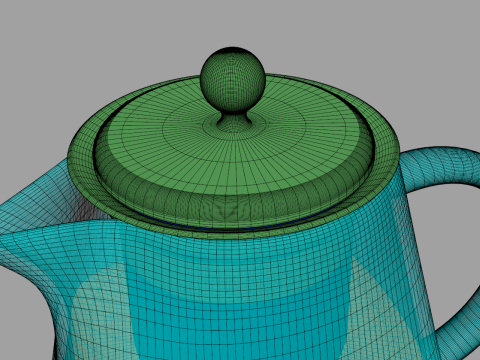 Clear Glass Teapot Modello 3D