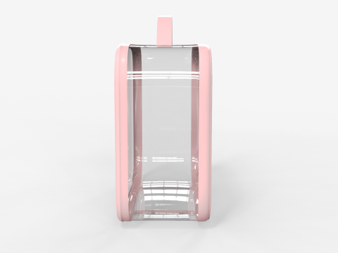 Clear Purse Bag Modello 3D