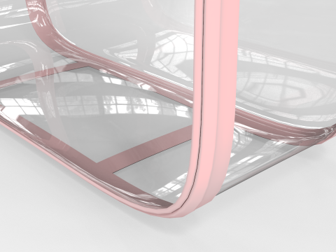 Clear Purse Bag Modello 3D