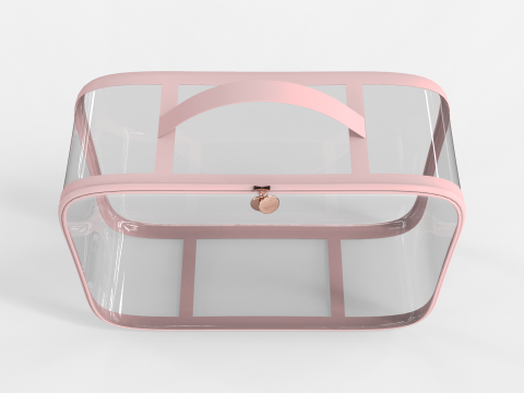 Clear Purse Bag Modello 3D