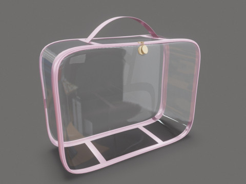 Clear Purse Bag Modello 3D
