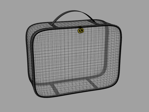 Clear Purse Bag Modello 3D