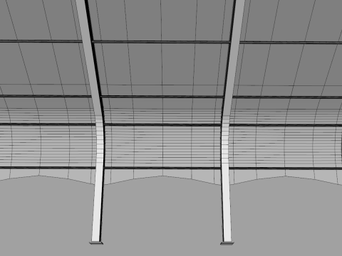 Clearspan Tent 3D Model