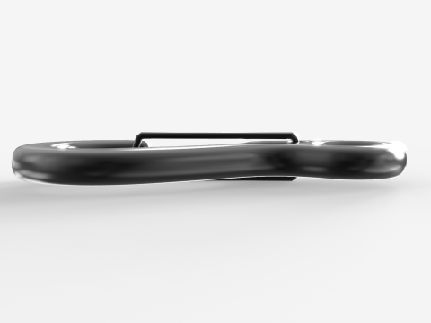 Climbing Carabiner 3D Model