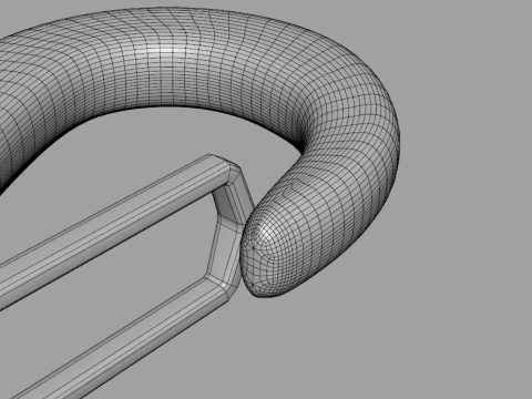 Climbing Carabiner 3D Model