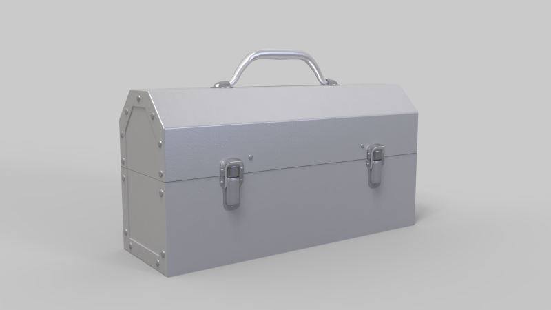 Coal Miner Dome Lunchbox 3D 模型 .c4d .max .obj .3ds .fbx .stl .blend