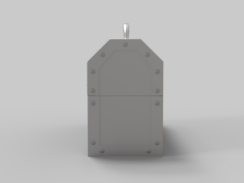 Coal Miner Dome Lunchbox 3D 模型