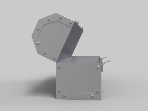 Coal Miner Dome Lunchbox 3D 模型