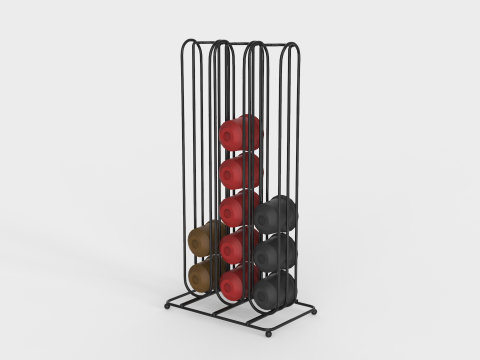 Coffee Capsule Holder 3D 模型