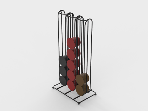 Coffee Capsule Holder 3D 模型