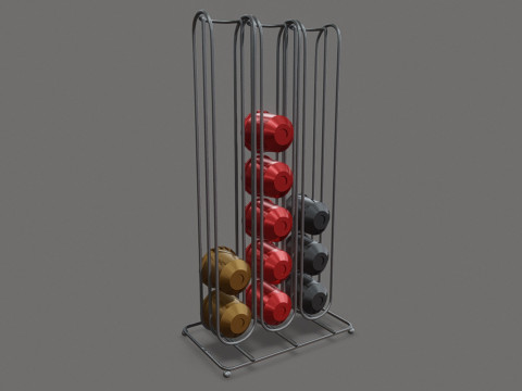 Coffee Capsule Holder 3D 模型