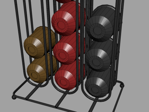 Coffee Capsule Holder 3D 模型