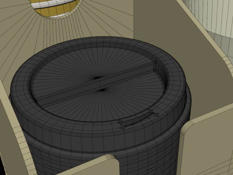 Coffee Condiment Organizer 3D Model