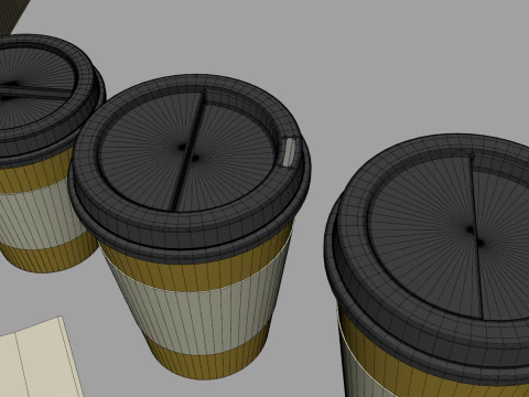 Coffee Condiment Organizer 2 3D Model