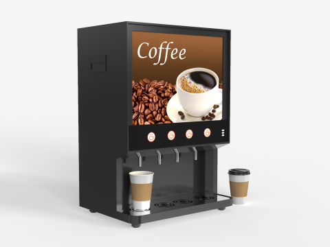 Coffee Machine 3D Модель