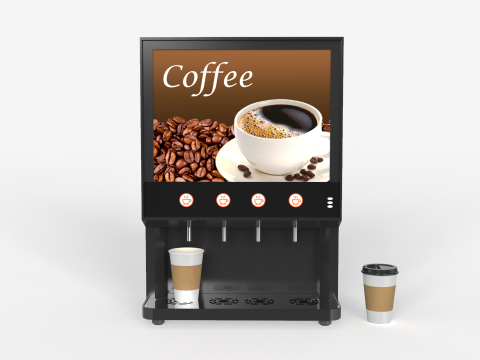 Coffee Machine Modèle 3D