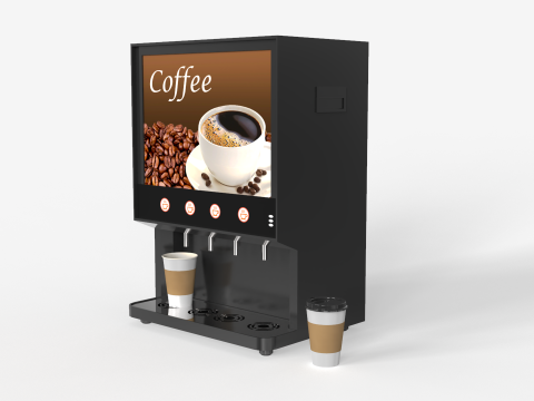 Coffee Machine Modèle 3D