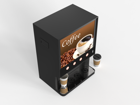 Coffee Machine Modèle 3D
