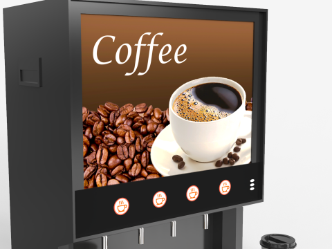 Coffee Machine Modèle 3D