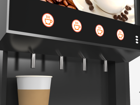 Coffee Machine Modèle 3D