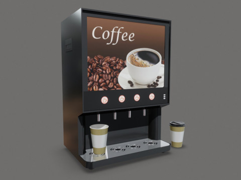 Coffee Machine Modèle 3D