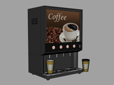 Coffee Machine Modèle 3D
