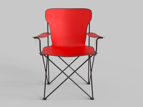 コールマン キャンプチェア 3Dモデル