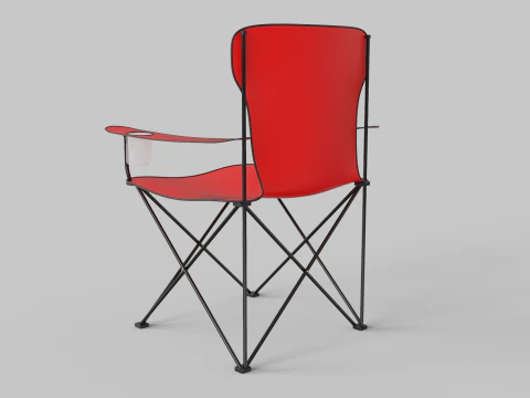 Coleman Camping Chair 3D Model