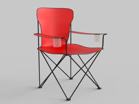 Coleman Camping Chair 3D Model