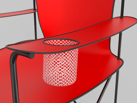 Coleman Camping Chair 3D Model